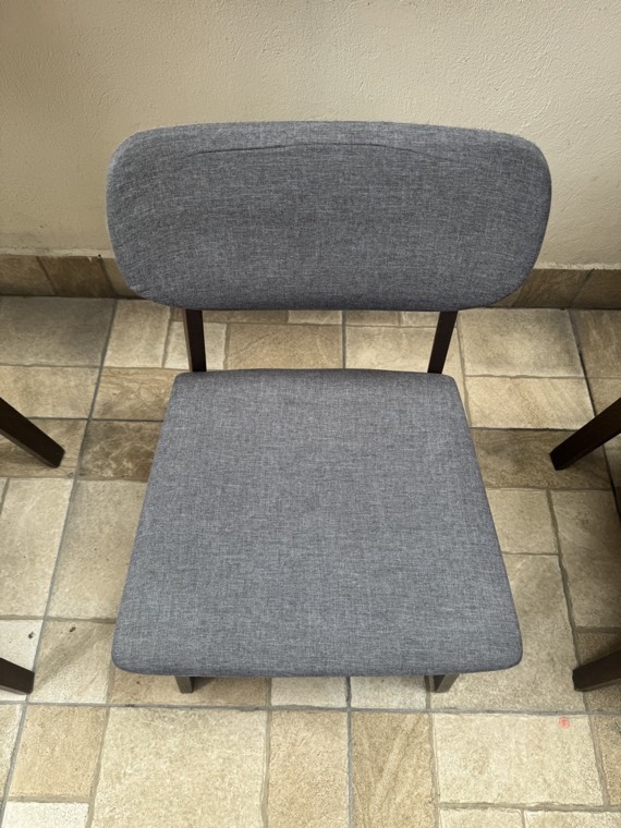 Silla limpia e impecable después del servicio